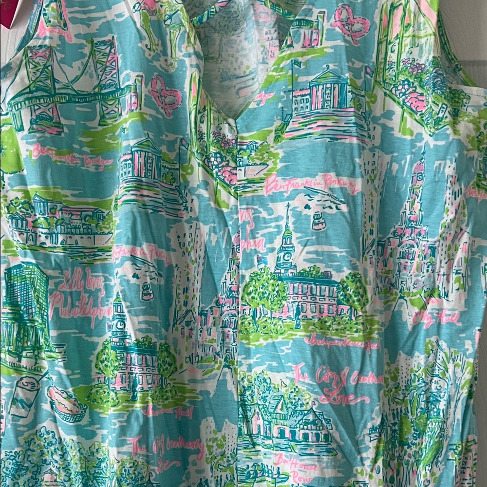 Lilly Pulitzer Kristen Dress - Philadelphia themed - NWT - size XXL - Picture 8 of 8